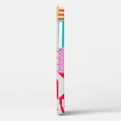 80s-90sトレンディーのジオメトリ背景 Case-Mate iPhoneケース (裏面 / 左)