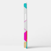 80s-90sトレンディーのジオメトリ背景 Case-Mate iPhoneケース (裏面 / 右)