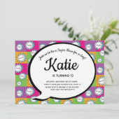 80s 90sピンク漫画すごいヒーロー戻る 招待状 (スタンド正面)