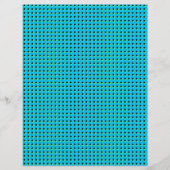 80's/90'sレトロネオンブルーピンクブラックドットパターン (正面)