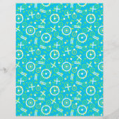 80's/90'sレトロブルーピンクネオンパターン (裏面)