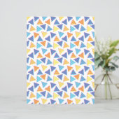 80's/90'sレトロ三角形パターン (スタンド正面)