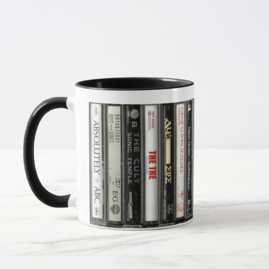 80's Alt Rock Cassette Mug マグカップ (左)