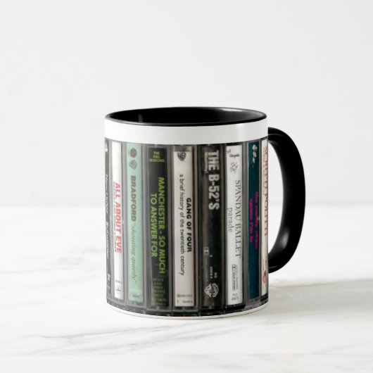 80's Alt Rock Cassette Mug マグカップ (正面右)