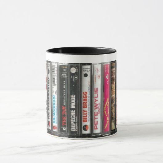 80's Alt rock Cassette Mug マグカップ (中央)