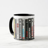 80's Alt rock Cassette Mug マグカップ (正面左)
