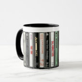 80's Alt Rock Cassette Mug マグカップ (正面左)