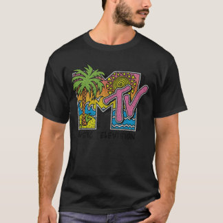 80s Beach Musicelevisionankop vintage friend Tシャツ