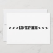 80s boomboxの招待 招待状 (裏面)