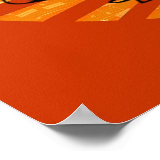 80s BoomBox ポスター (角)