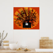 80s BoomBox ポスター (キッチン)