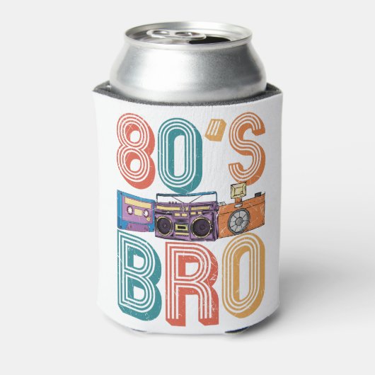 80's Bro Vintage Cassette Brother 缶クーラー (缶裏面)