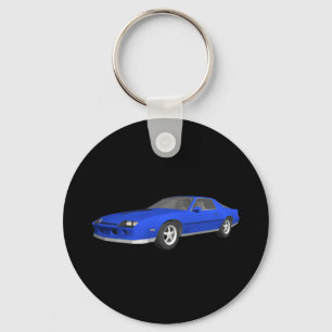 80s Camaroのスポーツ・カー: 3Dモデル: Keychain キーホルダー