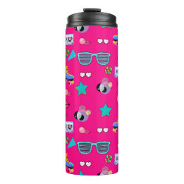 80s Costume Vibrant pink Retro culture pop タンブラー