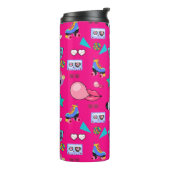 80s Costume Vibrant pink Retro culture pop タンブラー (回転左)