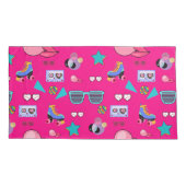 80s Costume Vibrant pink Retro culture pop 枕カバー (裏面)