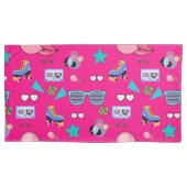 80s Costume Vibrant pink Retro culture pop 枕カバー (正面左)