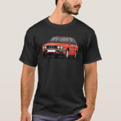 80s german family car girl tシャツ (正面)