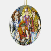 80s Hairband - 80sレトロ セラミックオーナメント (右)