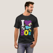 80s  I Love The 80s  80s Clothes Women and Men Tシャツ (正面フル)