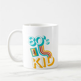80'S KID – カセット愛好家 コーヒーマグカップ
