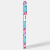 80's Memphis Active Pink Light Blue Case-Mate iPhoneケース (裏面 / 右)