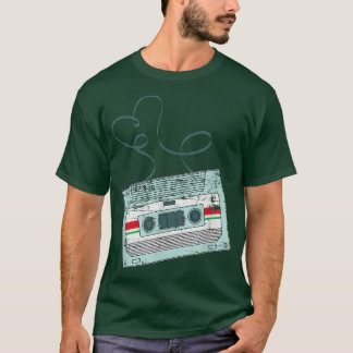 80s Mixtape Music Lover 1980s Generation Retro Cas Tシャツ