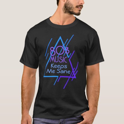 80's Music 保 Me Sane Tシャツ (正面)