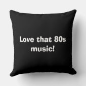 80's Music 867-5309レトロユーモア クッション (裏面)