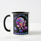 80s Nostalgia Groove Coffee Mug マグカップ (左)