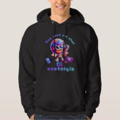 80s Nostalgia Groove Hoodie – Retro Good Old Days パーカ (正面)