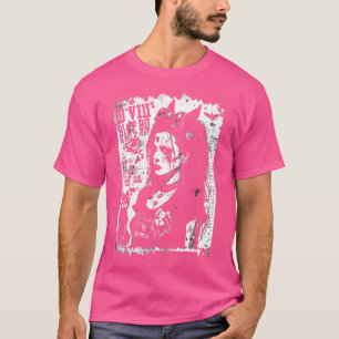 80'S Punk Tradゴシック写真ファンジン・フライヤーアートヴェルシ Tシャツ