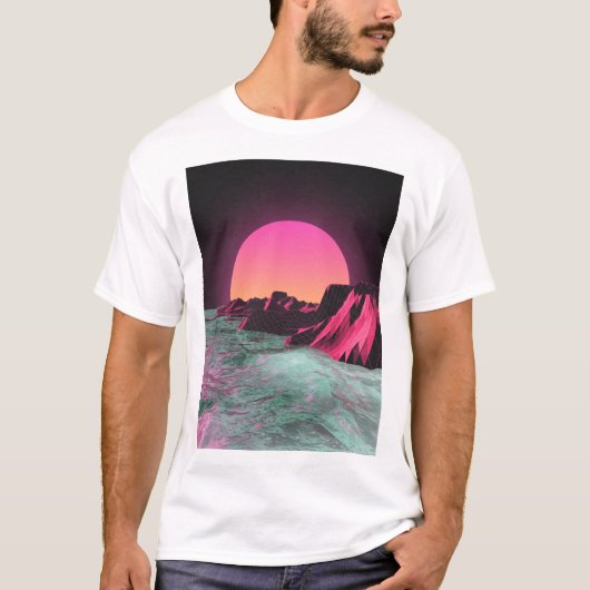 80s R I S E R Tシャツ (正面)