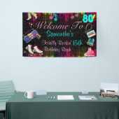 80's Retro,  Back to the 80's 横断幕 (トレードショー)