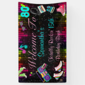 80's Retro,  Back to the 80's 横断幕 (縦)