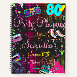 80's Retro, Back to the 80's, Any Age,  ノートブック