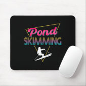 80s Retro Pond Skimming Apparel Ski Pond Skimmer  マウスパッド (マウス)