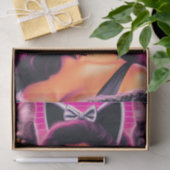 80s Retrowave Cat Woman 薄葉紙 (ギフト)