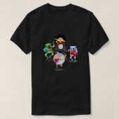 80s Rock Band T-Shirt  Tシャツ (デザイン正面)