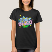 80s Roller Skate Party  ROLLER DISCO Tシャツ (正面)