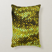 80s style sequined textile closeup. アクセントクッション (正面(垂直))