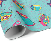 80s Themed Wrapping Paper ラッピングペーパー (ロールコーナー)