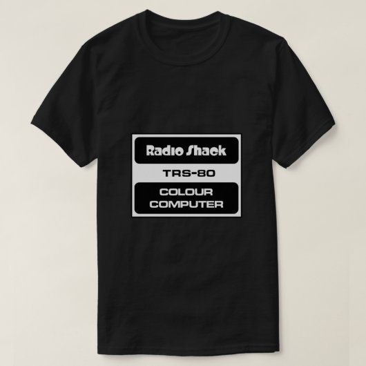 80s TRS-80ヴィンテージのコンピュークラシックタ Tシャツ (デザイン正面)