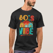 80s Vibe CD 80s Music 1980s Generation Retro eight Tシャツ (正面)