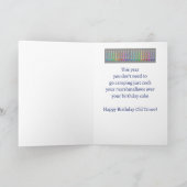 80thバースデーパーティーキャンピングキャンプファイアオールドタイマー カード (内部)