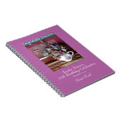 80thバースデーパーティーゲストブックティーポットヴィンテージ ノートブック (右側)