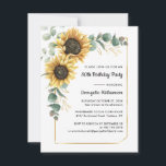 80thバースデーパーティーフローラ招待状 ノートカード<br><div class="desc">陽気な招待でマイルストーン鮮やかの誕生日を整理する。このデザインは、暖かさ、幸せ、長寿を象徴するヒマワリとユーカリの美しい配置を特徴としている。スクリプトモダンタイポグラフィはエレガンスのtouchを追加し、この招待は忘れられない80誕生祝いに最適である。おカスタマイズ客様のパーティー詳細への招待は本当に特別な記念に作る。</div>