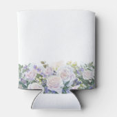 80thバースデーパーティーブルーホワイトフローラカスタム 缶クーラー (裏面)