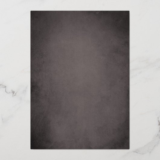 80thヴィンテージレトロ写真八十サプライズ誕生日 箔招待状 (裏面)