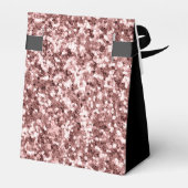 80th誕生日ありがとうバラ金ゴールドグリッタースクリプト フェイバーボックス (裏面サイド)